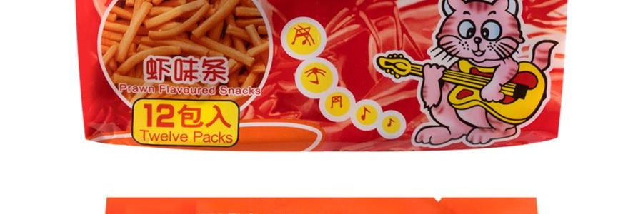 咪咪 蝦子口味條 平價 12包入 240g