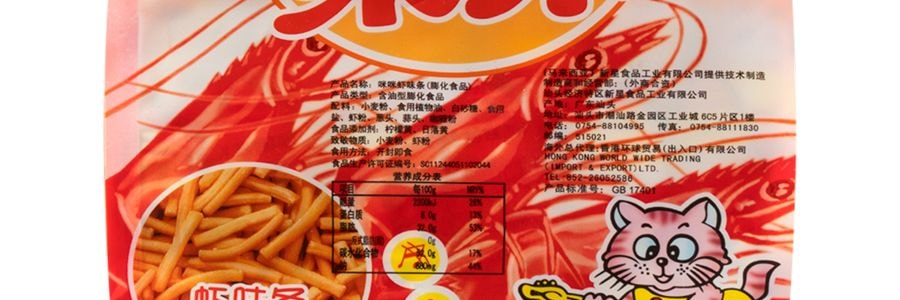 咪咪 蝦子口味條 平價 12包入 240g