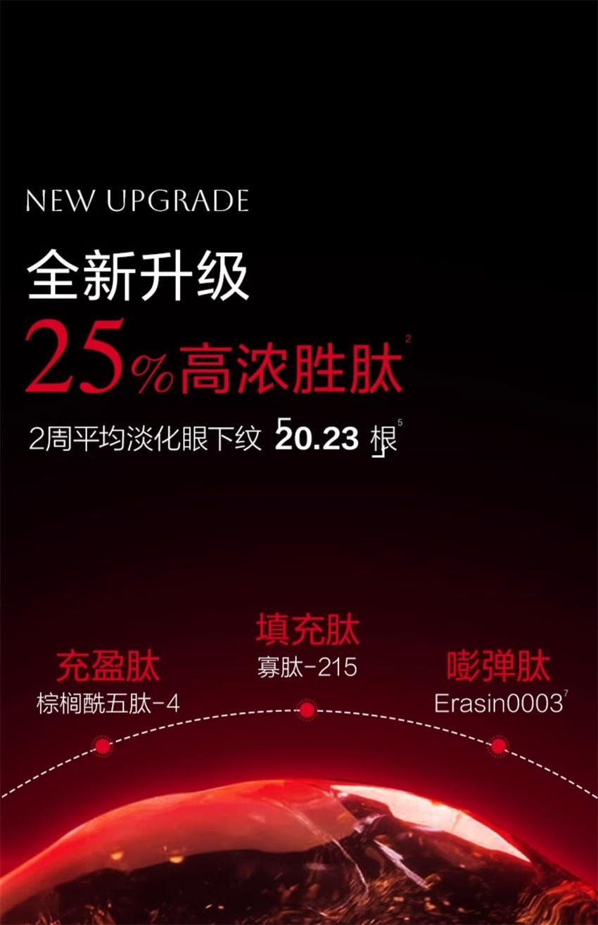 【中国直邮】 丸美 第三代 小红笔眼霜 抗皱淡化细纹黑眼圈多重胜肽提拉紧致护肤品 30g/支(范丞丞-明星代言)