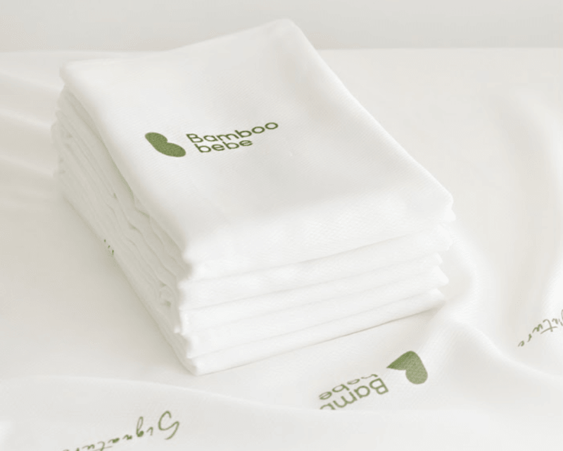 韩国 Bamboo Bebe 温和竹纤维标志性方形纸尿裤 5张