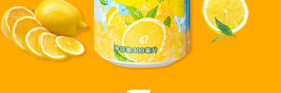 新加坡YEO'S楊協成 冰涼檸檬茶 罐裝 300ml