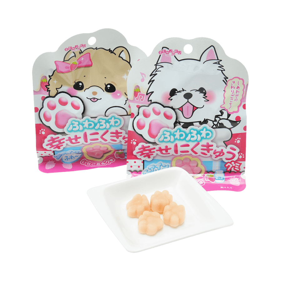 Jelly In Happinessgummy Candy Strawberry&Milk's Flavor 30g