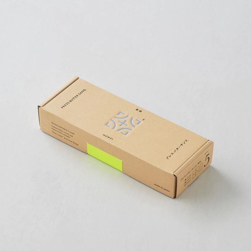 【日本直郵】日本 press butter sand 人氣伴手禮 檸檬奶油夾心曲奇 5個裝