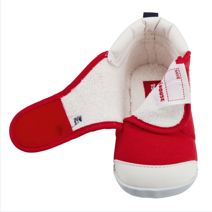 【日本直郵】MIKIHOUSE||兒童一段經典學步鞋 獲獎童鞋 ||紅色 13.0cm 1雙