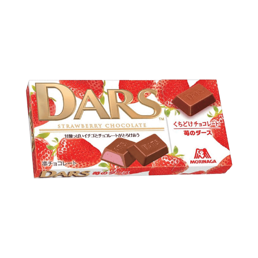 [日本直邮] MORINAGA 森永制果 DARS 草莓夹心巧克力 12粒