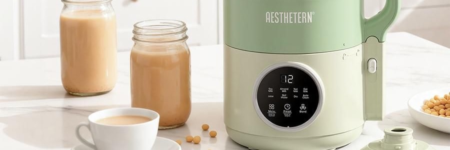 韩国AESTHETERN 多功能8合1 坚果奶制作机 家用豆浆机 果汁机 1台 800ml