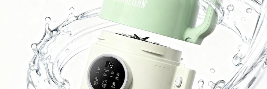 韩国AESTHETERN 多功能8合1 坚果奶制作机 家用豆浆机 果汁机 1台 800ml
