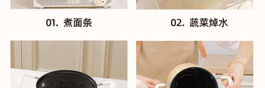 炸炸壶 多功能小型油炸桶 油炸锅 3L