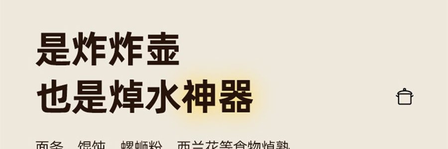 炸炸壶 多功能小型油炸桶 油炸锅 3L
