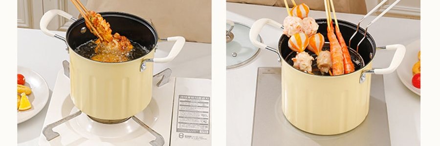 炸炸壶 多功能小型油炸桶 油炸锅 3L