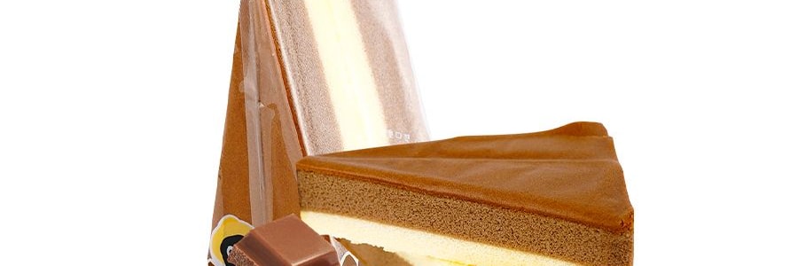 小白心裡軟 三明治蛋糕 巧克力口味 90g