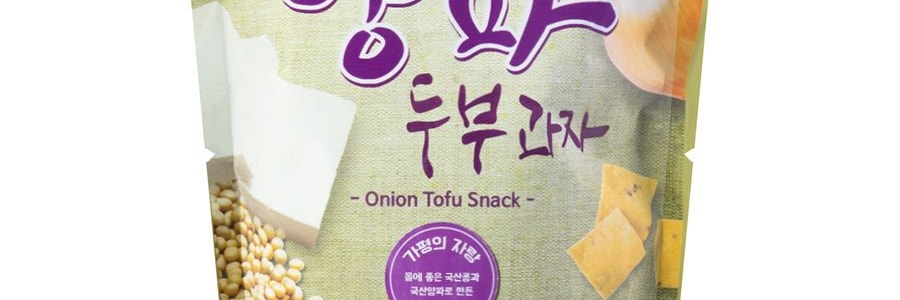 韓國JAYONE 手製豆腐餅乾 洋蔥口味 120g