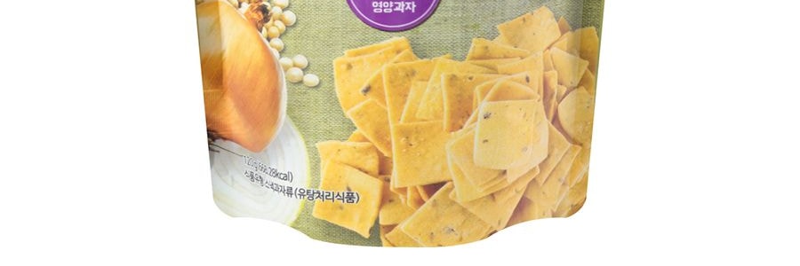 韓國JAYONE 手製豆腐餅乾 洋蔥口味 120g