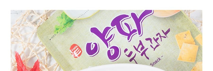 韓國JAYONE 手製豆腐餅乾 洋蔥口味 120g