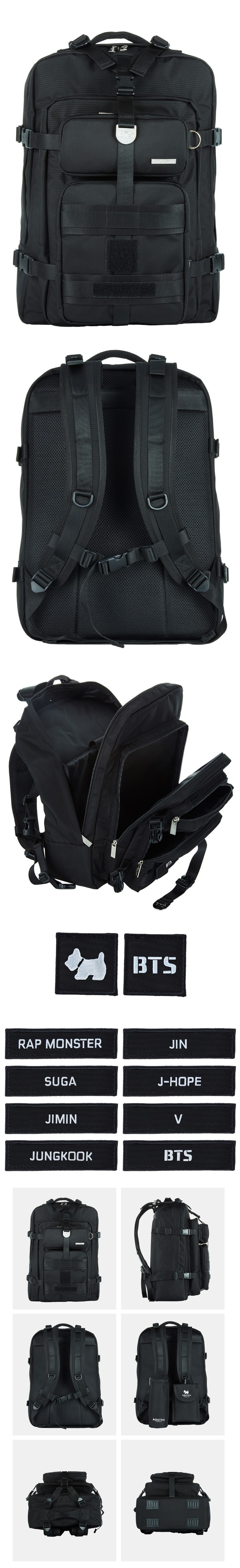 X AGATHA Backpack (Black)