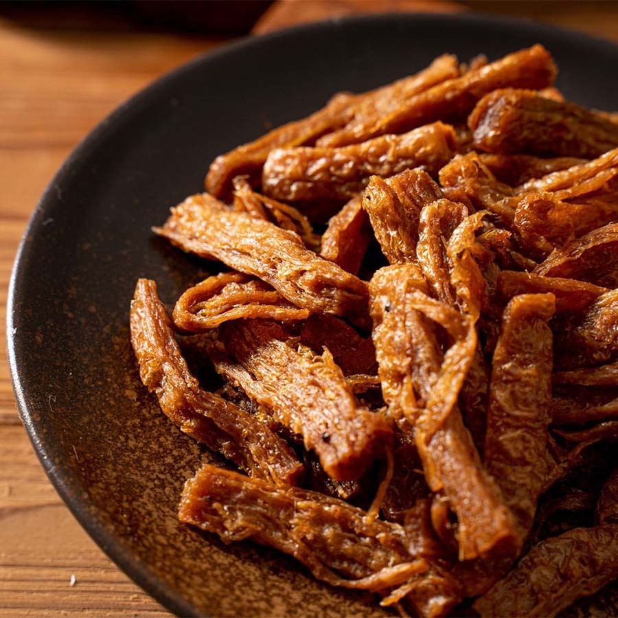 [台湾直邮] 新东阳-新肉主义纯原味素蹄筋 120g/包 三入组 零食/糕点