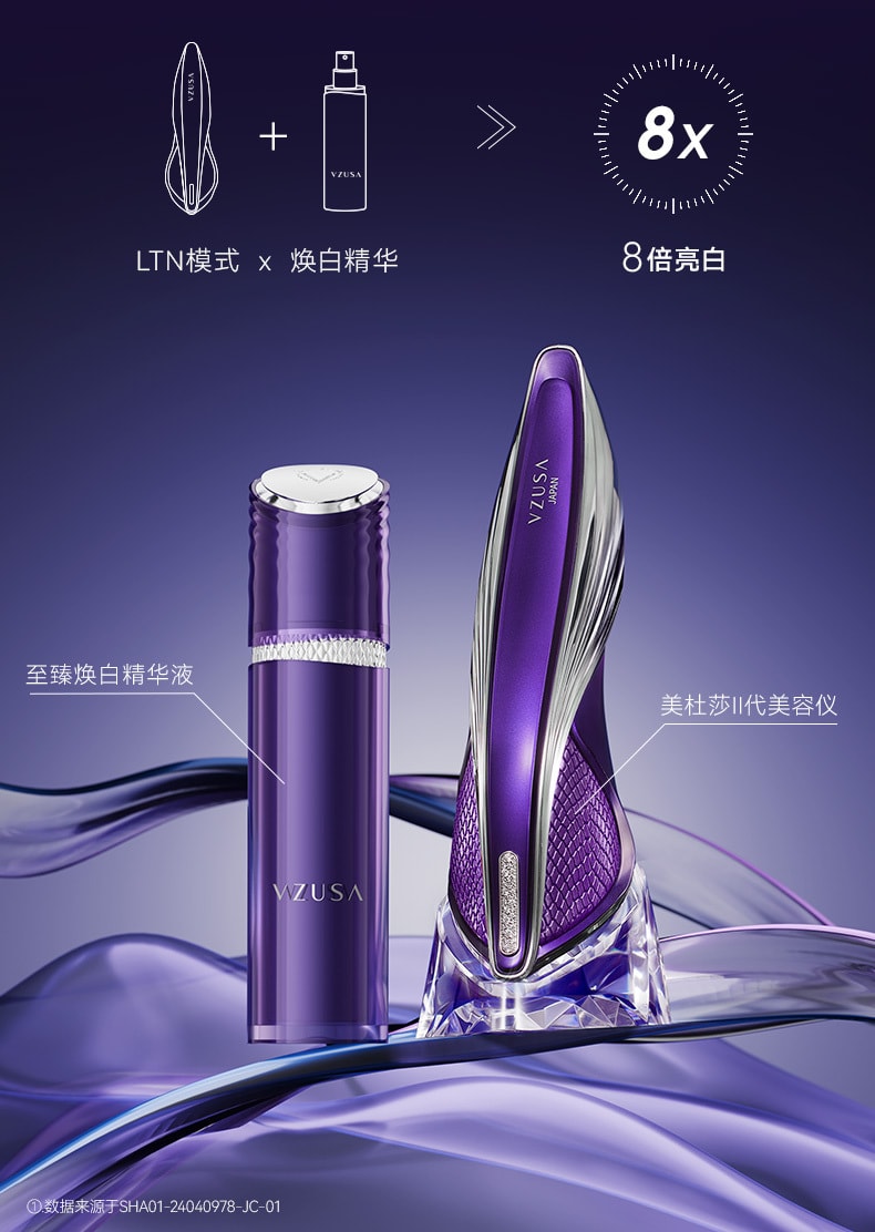 中国直送】The Vzusa Medusa Ultimate Whitening Essence ナイアシンアミド フェイシャル ホワイトニング  アルブチン エッセンス アンチリンクル アンド スポット リムーバル 120ml - Yami