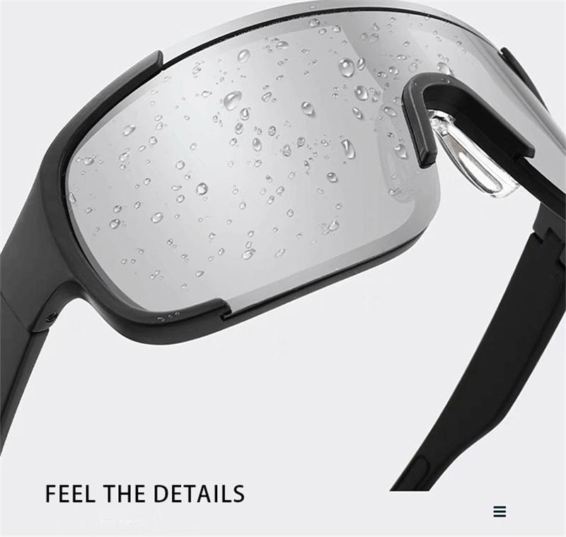 【中国直邮】 A1 中国 护目镜登山骑行滑雪爬山防风眼镜防沙户外徒步墨镜滑雪镜 白框水银片1副装