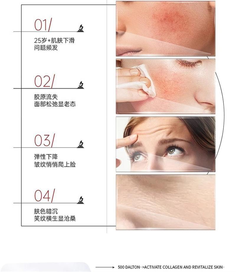 【中国直邮】 诺维娅 水光胶原蛋白面膜 胶原蛋白灌注水光面膜保湿紧致抗皱抗衰老 5片/盒(小红书种草推荐)