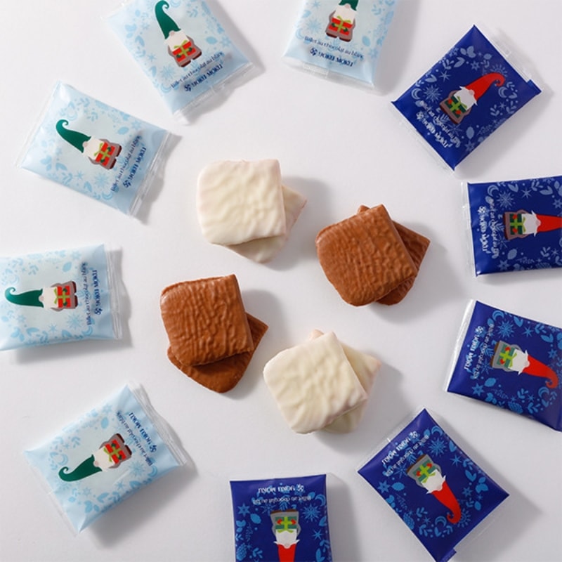 【日本直邮】日本YOKU MOKU 2022年圣诞节限定   芝士饼干礼盒装 24枚装