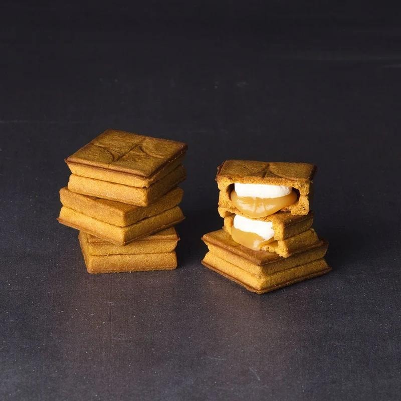 【日本北海道直邮】日本限定人气网红東京站press butter sand 3种口味组合曲奇礼盒14枚