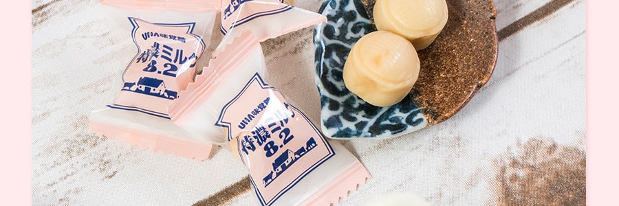 日本UHA悠哈 味觉糖  8.2系列 北海道特浓牛奶糖 88g