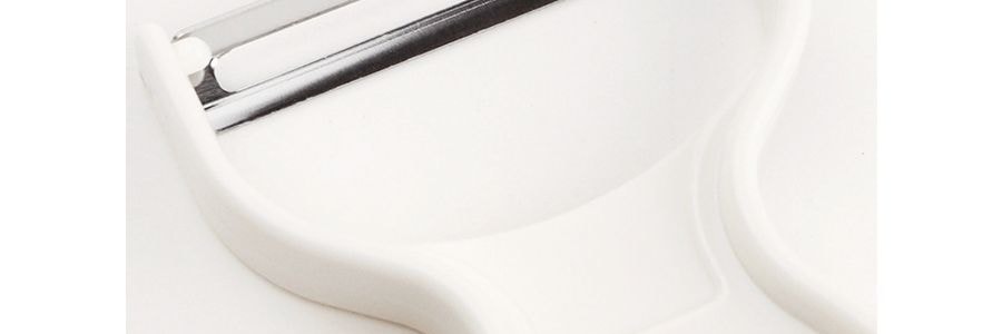 日本PEARL LIFE 多功能家用廚房削皮器 #白色 一件入 (新舊包裝隨機發送)
