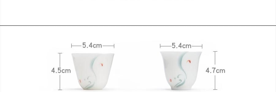 南山先生 素锦莲华茶具套装 6人盖碗泡茶功夫茶具 圆融盖碗款 9件套