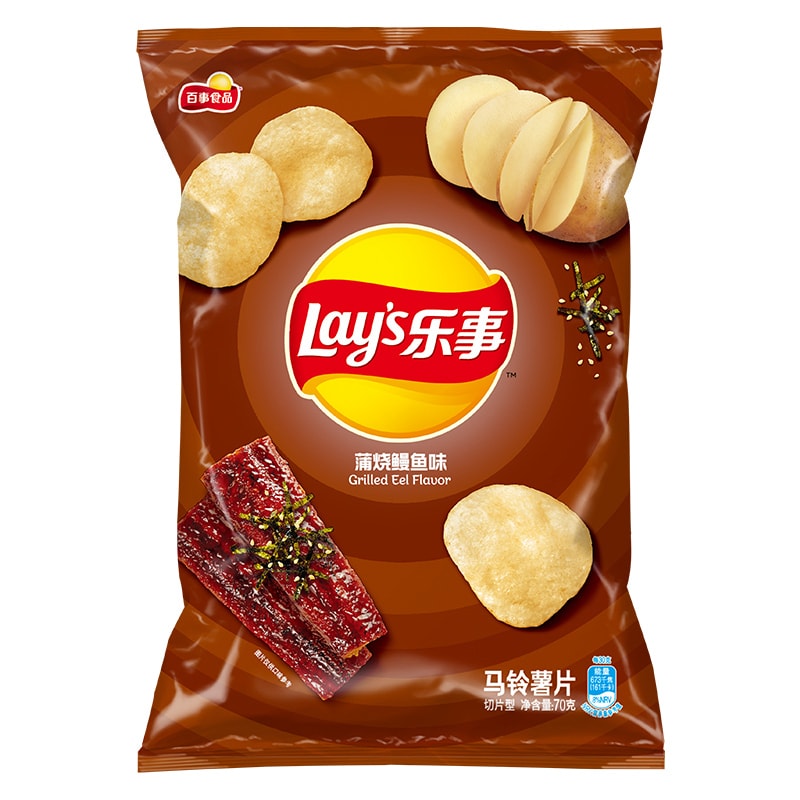 LAY’S Potato Chips - Kabayaki Eel flavor 70g