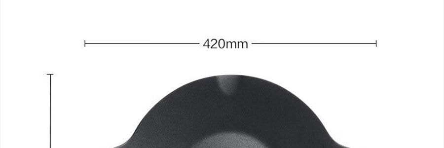 BUYDEEM北鼎 不粘锅 星空黑烤肉锅 导热快易清洗 露营聚餐适用 PL72/A1 32cm 