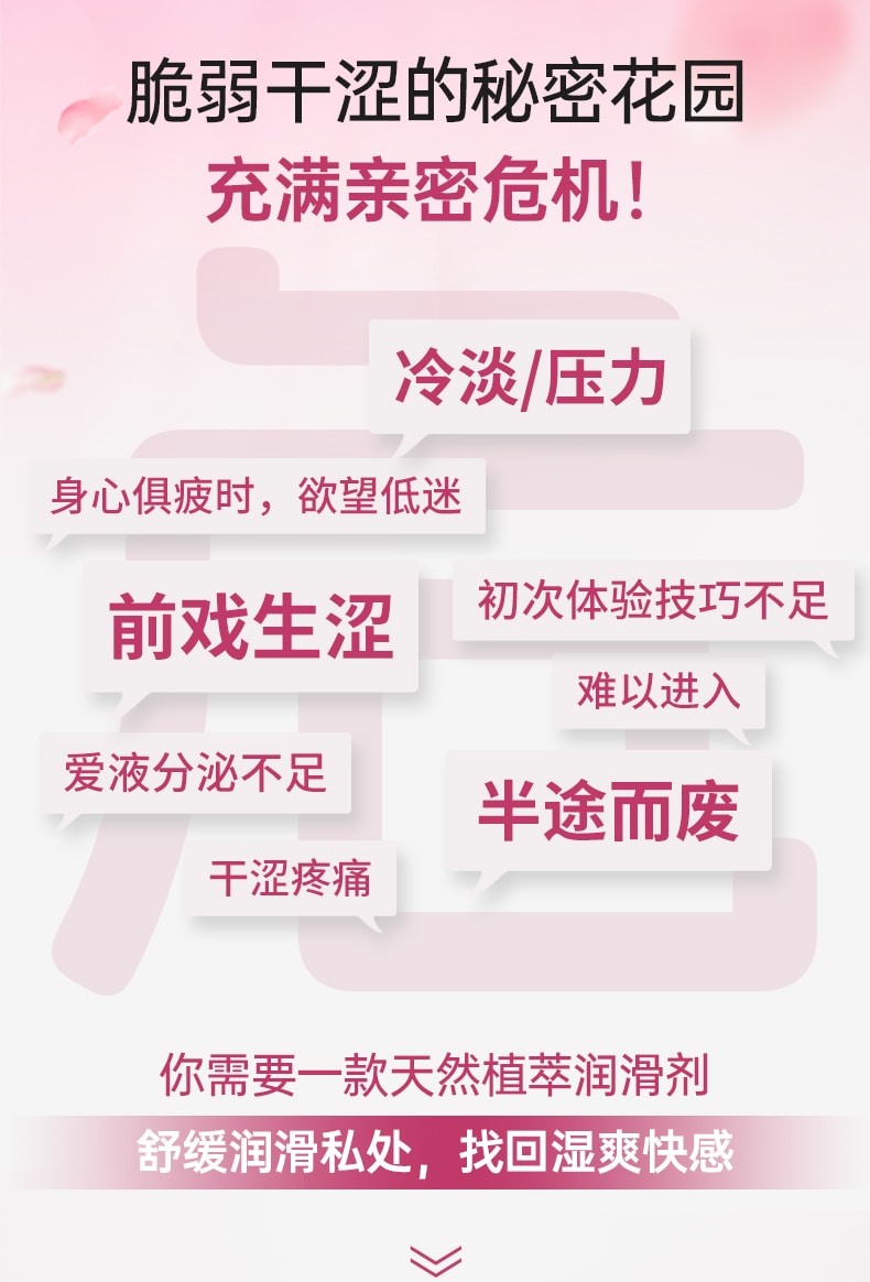 【中國直郵】jissbon/傑士邦 臻萃玫瑰人體潤滑液120ml房事夫妻用品男女私處爽滑