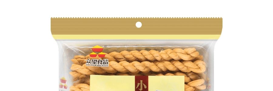 眾望 小麻花 低糖奶油甜味 112g 包裝隨機寄送