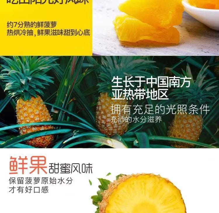 百草味  菠萝干  100g