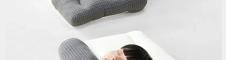 【中國直郵】LIFEASE 網易嚴選 熊貓纖維乳膠枕 單隻裝 熊貓反弓牽引乳膠枕