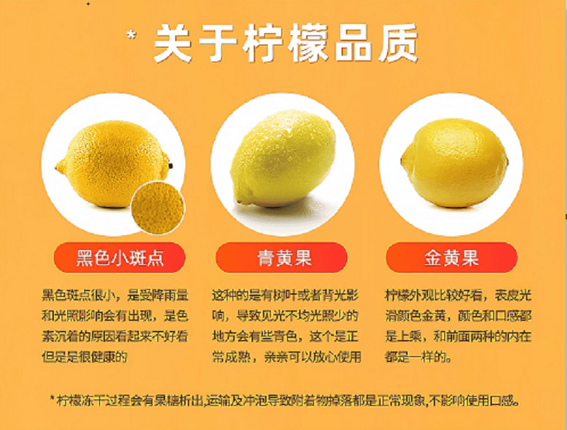中國 眾智 新鮮急凍 高品質冷凍乾燥檸檬片 水果茶 40 克(果肉原色 無發黑變色) 冰紅茶