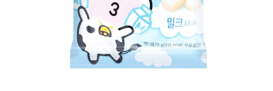 韓國LOTTE樂天 棉花糖牛奶糖 原味 79g