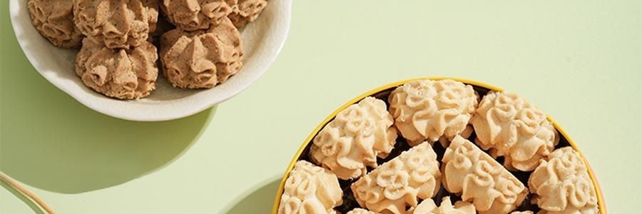 鮑師傅 奶油餅乾餅乾 伯爵紅茶味 盒裝 180g【酥香細膩 茶香濃鬱】