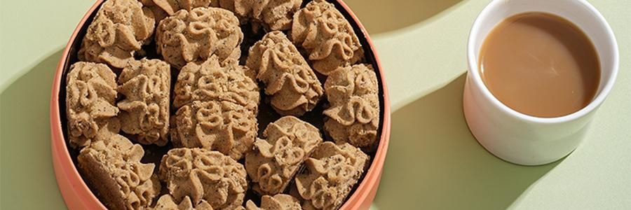 鮑師傅 奶油餅乾餅乾 伯爵紅茶味 盒裝 180g【酥香細膩 茶香濃鬱】