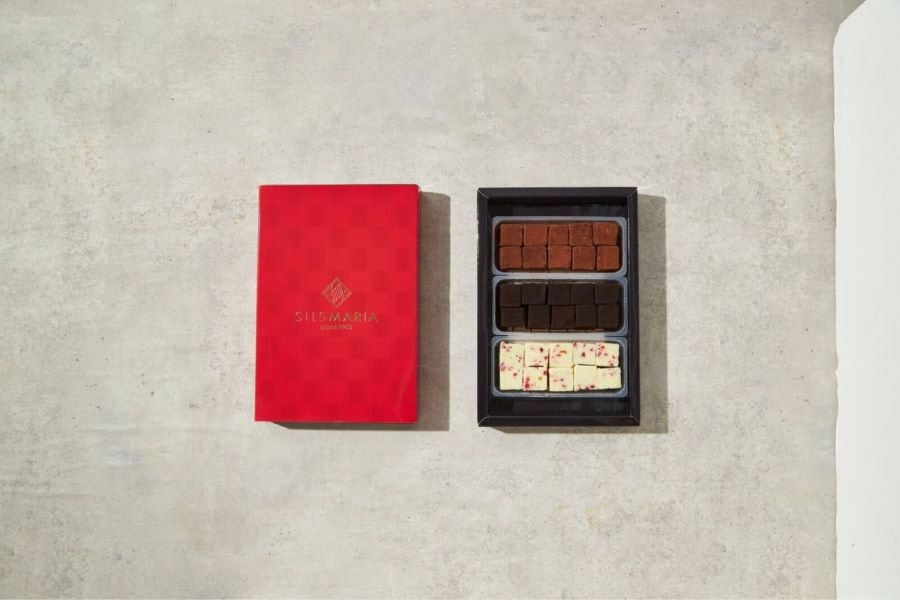【日本直邮】日本SILSMARIA 生巧发祥地  生巧克力 3种口味 原味+草莓味+苦味 高端生巧 高级伴手礼