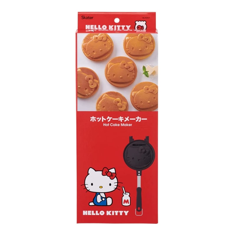 【日本直郵】日本斯凱達 SKATER×HELLO KITTY 鬆餅 鐵盤 不沾鍋 1個裝