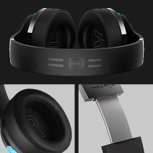 Edifier 漫步者 G5BT 藍牙遊戲耳機附麥克風的頭戴式有線耳機(黑色)