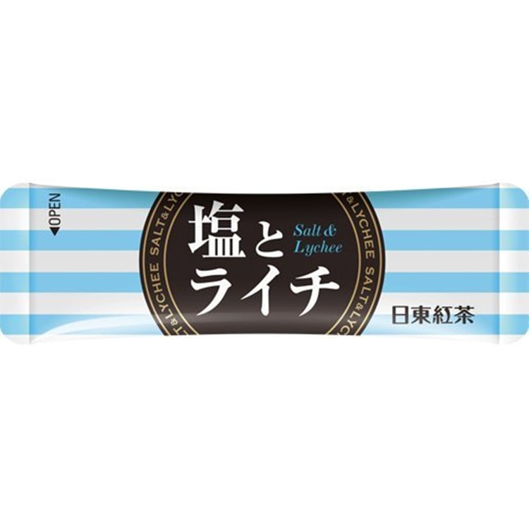 【日本直郵】日本日東紅茶 夏季限定發售 海鹽荔枝茶 10袋裝