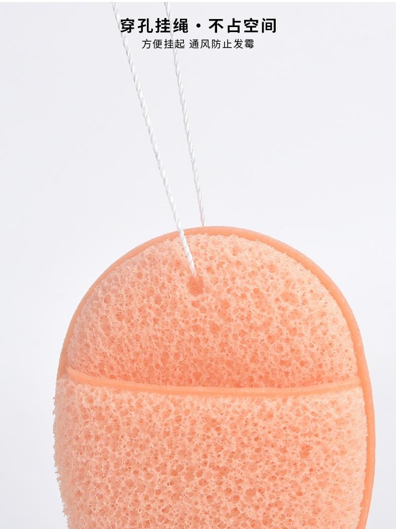 玛莉安 【官方授权旗舰店】手套洗脸扑海绵洁面扑清洁擦脸美容院专用柔软洁肤搓脸泥膜清洁器 2个装