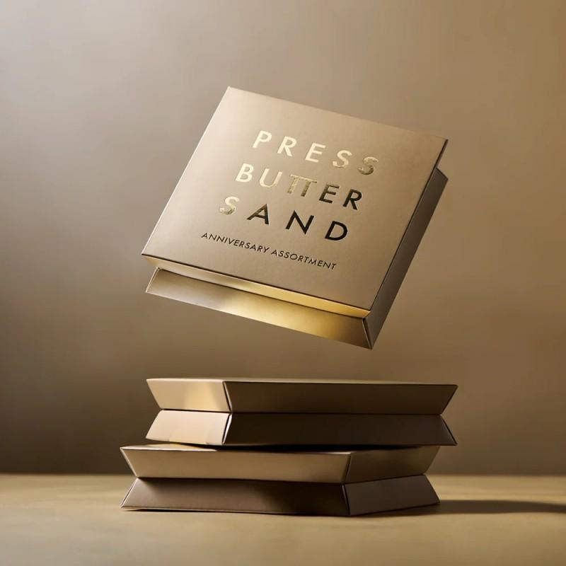 【日本直邮】 日本 press butter sand 周年限定 8种口味黄油饼干精选礼盒 8枚装