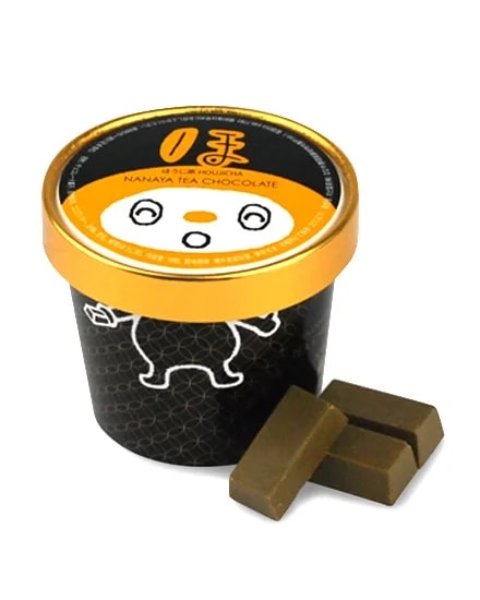 【日本直邮】日本七尾製菓 NANAYA  5种不同茶香巧克力杯   5杯5种不同口味