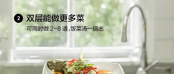 BUYDEEM北鼎 多功能蒸炖锅 隔水蒸炖锅电蒸锅 加大加高不挑餐具 14L G67 双层