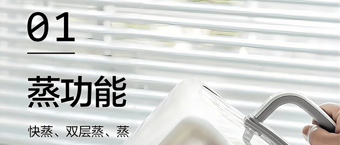 BUYDEEM北鼎 多功能蒸炖锅 隔水蒸炖锅电蒸锅 加大加高不挑餐具 14L G67 双层