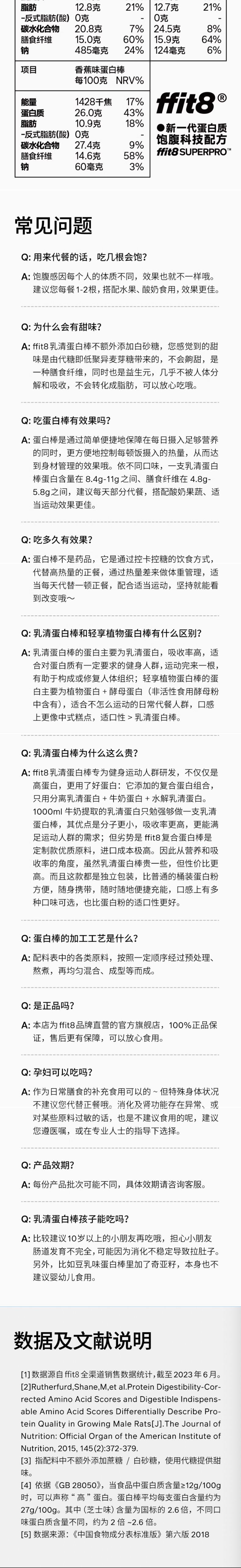 【中國直郵】 ffit8 乳清蛋白棒健身能量棒 飽足抗餓運動代餐 豆乳味4盒