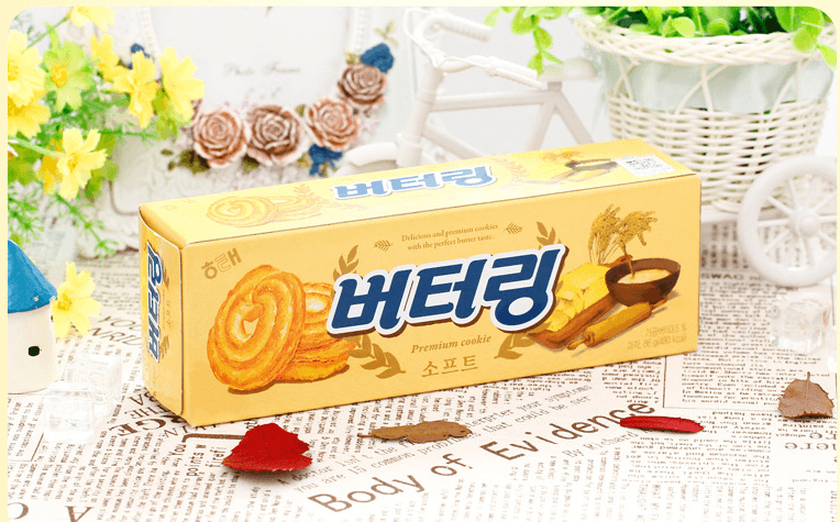 韓國 HAITAI海太 奶油曲奇餅乾 86g