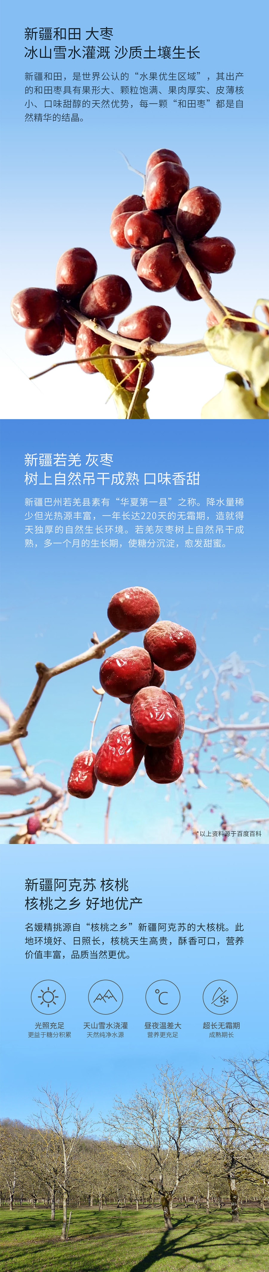 XIAOMI YOUPIN Xinjiang Ruoqiang  Jujube with walnut 280g